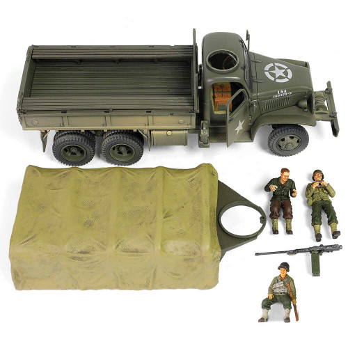 GMC CCKW 353 6x6 2.5 Ton Truck 1/32 Die Cast Model- Canvas Covering Alt Image 3