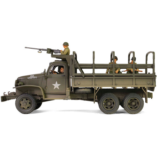 GMC CCKW 353 6x6 2-1/2 Ton Truck 1/72 Die Cast Model - Open Top Alt Image 2