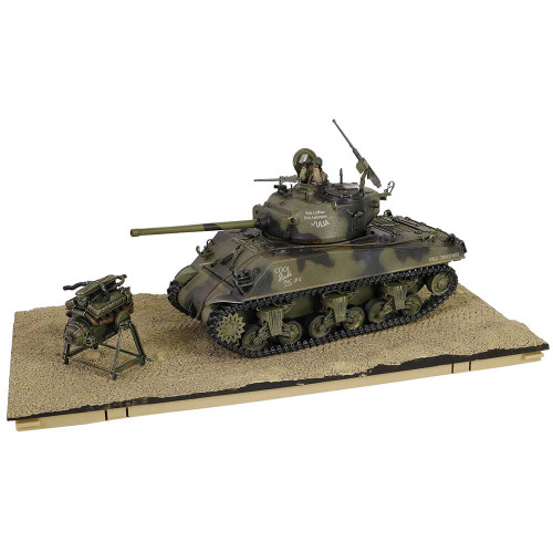 Sherman M4A3 (76), VVSS 1/32 Die Cast Model, Black Panthers, 761st Tank Battalion Alt Image 1