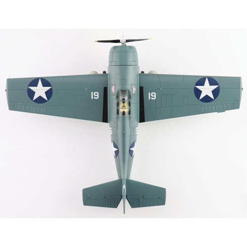 F4F-4 Wildcat 1/48 Die Cast Model - HA8910 Lt. Swede Vejtasa, VF-10, USS Enterprise, "Battle of Santa C Alt Image 3