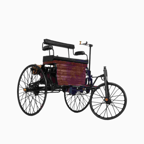 1886 Patent Wagen Metal Scuplture Main Image