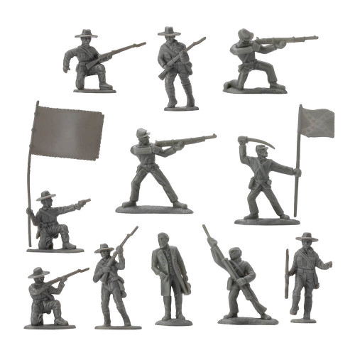 BMC Union and Confederate 1/32 Plastic Figures - 32 Pieces Alt Image 5