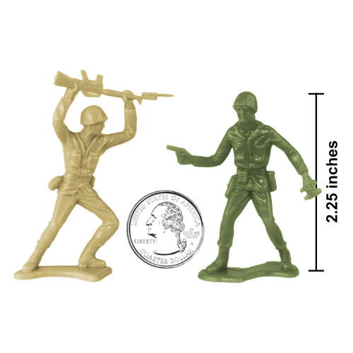 Tim Mee 1/35 Cold War Plastic Army Men - 48 Pieces Alt Image 3