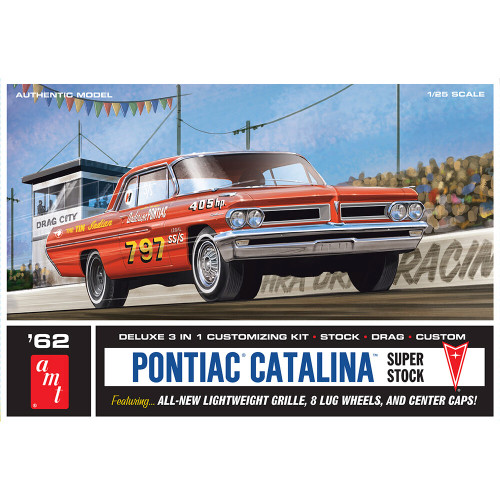 1962 Pontiac Catalina Super Stock 1/25 Kit Alt Image 1