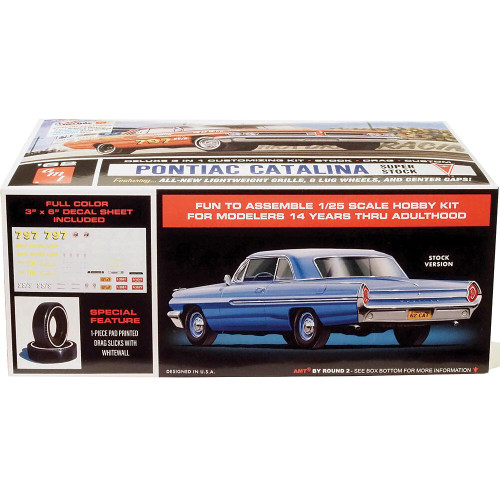 1962 Pontiac Catalina Super Stock 1/25 Kit Alt Image 2