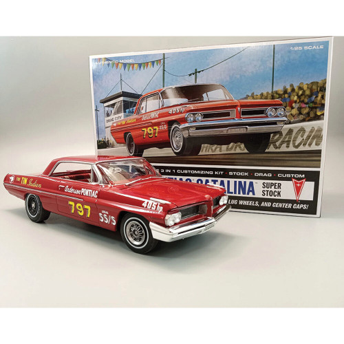 1962 Pontiac Catalina Super Stock 1/25 Kit Alt Image 6