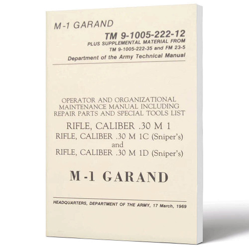 M-1 Garand Manual 59-40 Main Image