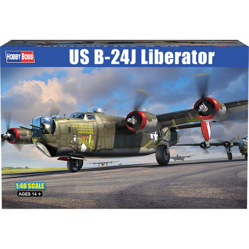 B-24J Liberator 1/48 Kit Main Image