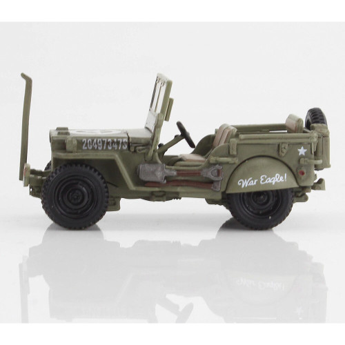 1/4 ton Military Vehicle 1/72 Die Cast Model - HG4215 U.S. 3rd ArmyWar Eagle 1945 Alt Image 3