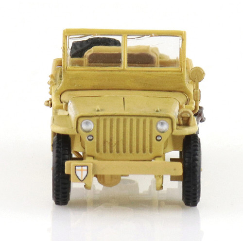 1/4 ton Military Vehicle 1/72 Die Cast Model - HG4217 British 8th Army Gen. Bernard Montgomery 1943 Alt Image 3