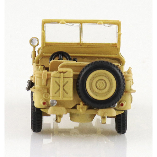 1/4 ton Military Vehicle 1/72 Die Cast Model - HG4217 British 8th Army Gen. Bernard Montgomery 1943 Alt Image 4