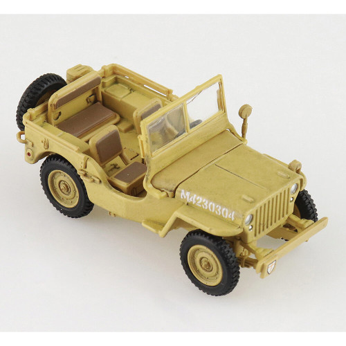 1/4 ton Military Vehicle 1/72 Die Cast Model - HG4217 British 8th Army, Gen. Bernard Montgomery, 1943 Alt Image 1