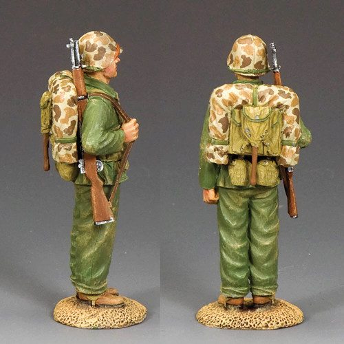 Standing Marine 1/30 Figure King & Country (USMC061) Alt Image 1