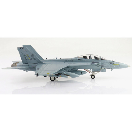 F/A-18F Super Hornet 1/72 Die Cast Model - HA5139 VFA-103 Jolly Rogers US Navy June 2016 Alt Image 4