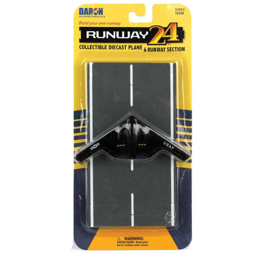 B-2 STEALTH DIE CAST MODEL W/ RUNWAY RW040 Alt Image 3