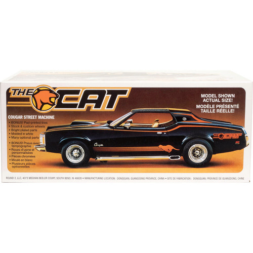 1973 Mercury Cougar "The Cat" 1/25 Kit MPC Models (MPC1004M/12) Alt Image 1