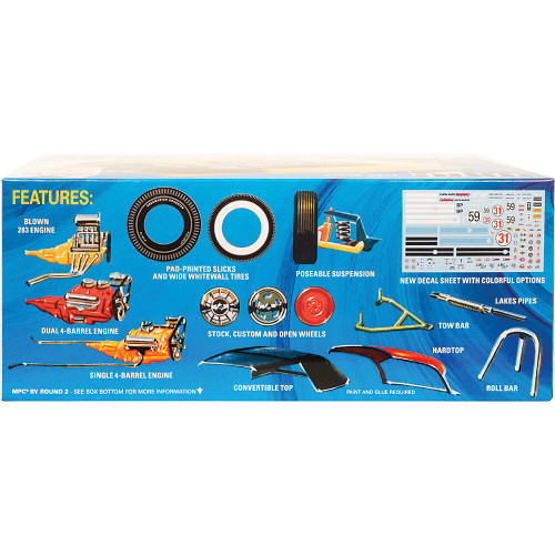 1960 Chevy Corvette 1/25 Kit - 7-in-1 MPC Models (MPC1002/12) Alt Image 1