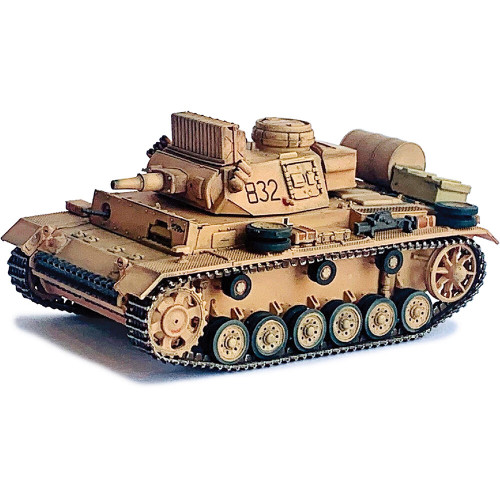 Pz.Kpfw.III Ausf.N 1/72 Plastic Model - 63260 s.Pz.Abt.501 Tunisia 1942/43 - Dragon (63260) Main Image