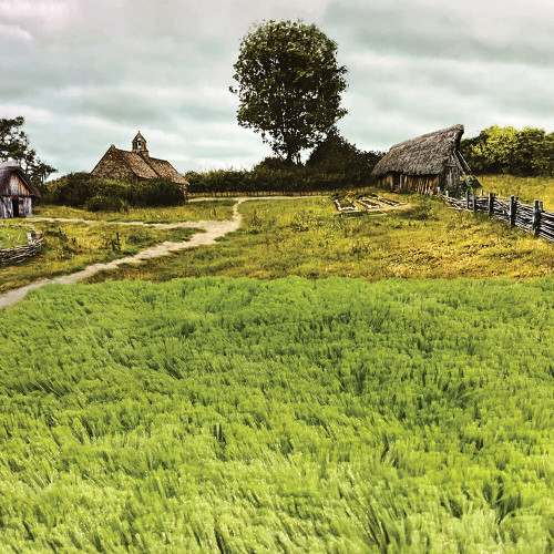 SPRING MEADOW GRASS MAT 32"X 12"   William Britain (80003) Main Image