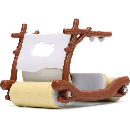THE FLINTMOBILE WITH FRED FLINTSTONE FIGURE - HOLLYWOOD RIDE JADA -33382 Alt Image 1