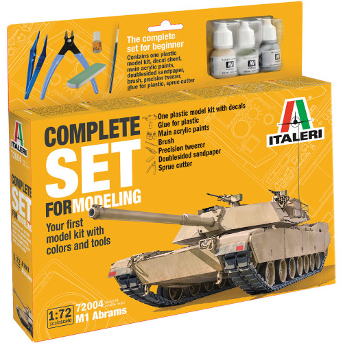 M1 Abrams 1/72 Kit Main Image