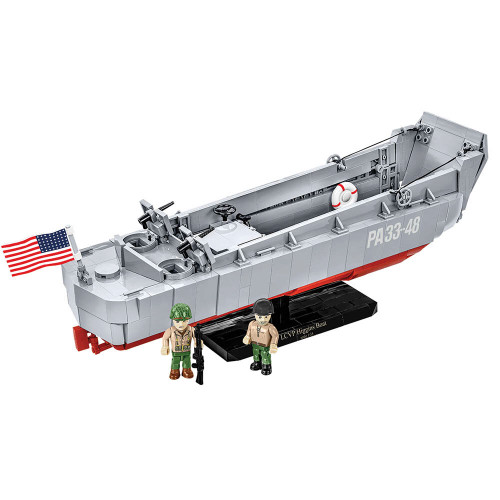 LCVP HIGGINS BOAT 1/35 Building Block Model - 715 Pieces Cobi (4849) Alt Image 2