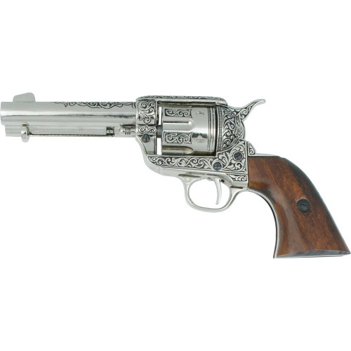 Denix M1873 Engraved Fast Draw Replica Revolver Collector's Armoury Exclusive Alt Image 1