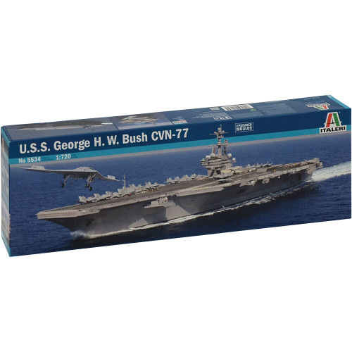 U.S.S. George H. W. Bush CVN-77 1/720 Kit Main Image