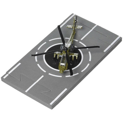 BLACK HAWK HELICOPTER DIE CAST MODEL W/ RUNWAY Daron (RW060) Alt Image 2