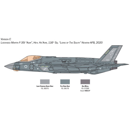 F-35A Lightning II (Beast Mode) 1/72 Kit Alt Image 5