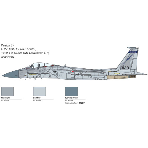 F-15C Eagle 1/72 Kit Alt Image 4