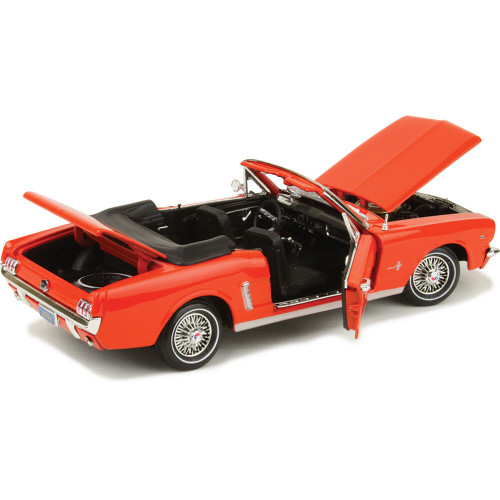 1964 1/2 FORD MUSTANG 289 CONVERTIBLE 1/18 DIE CAST MODEL Alt Image 1