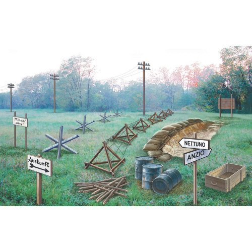 Battlefield Accessories (WWII) 1/72 Kit Alt Image 1