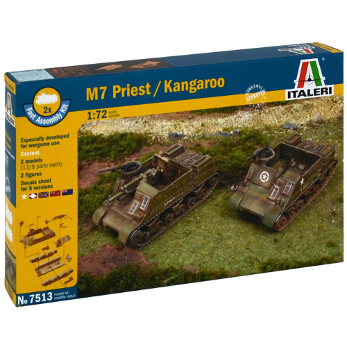 M7 Priest / Kangaroo 1/72 Kit Main Image