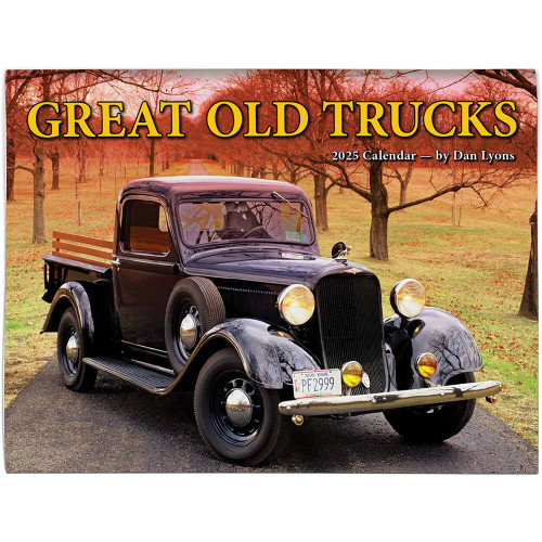 GREAT OLD TRUCKS 2025 WALL CALENDAR 9781631145223 Main Image