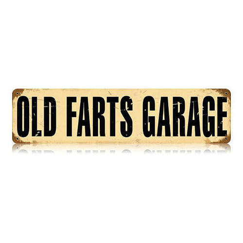 Old Farts Garage Metal Sign  V302 Main Image