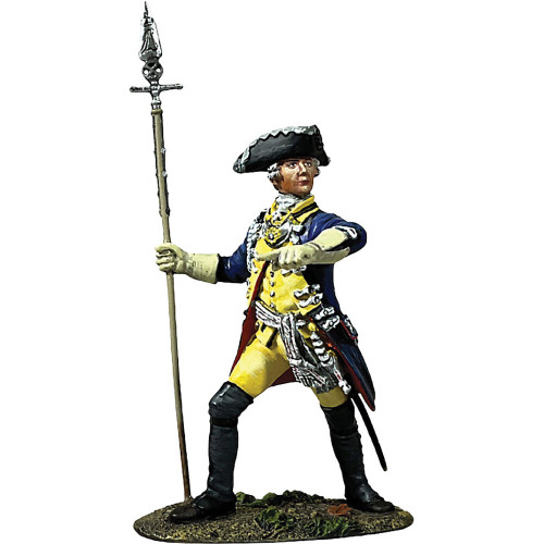 Hessian Leib Infantry Regiment Officer 1776 1/30 Figure WILLIAM BRITAIN (16178) Main Image