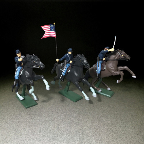 Union Cavalry Plastic 1/32 Set No. 1 WILLIAM BRITAIN (52005) Alt Image 1