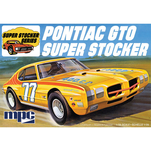 1970 Pontiac GTO Super Stocker 1/25 Kit MPC MODELS (MPC939M) Alt Image 1
