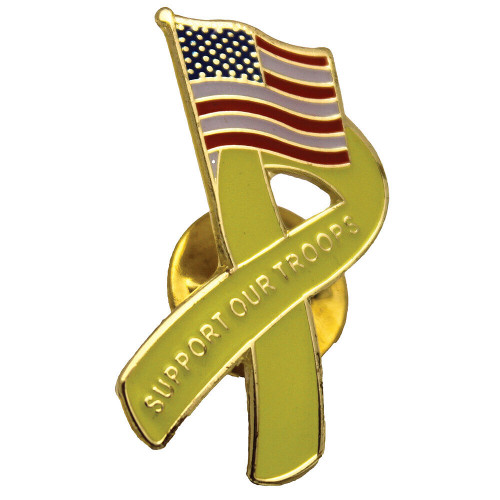 Support our Troops Lapel Pin HP6009 Main Image