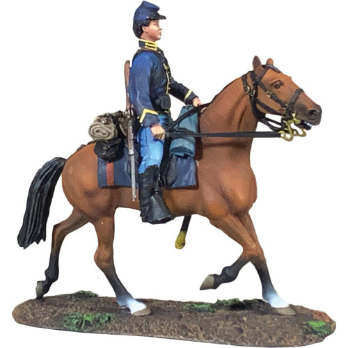 Union Cavalry Trooper at the Trot 1/30 Figure WILLIAM BRITAIN (31439) Alt Image 1