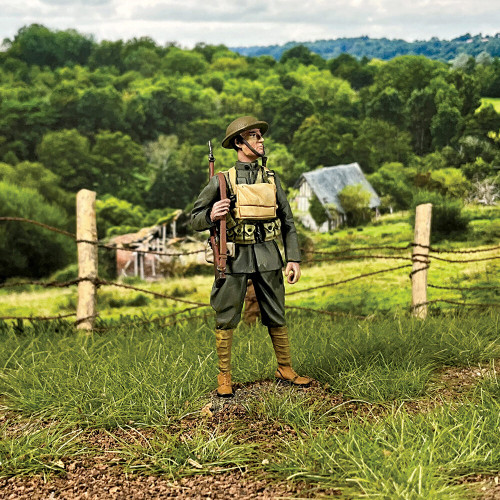U.S. Marine Rifleman, WWI 1917-18 1/30 Figure WILLIAM BRITAIN (13061) Alt Image 2