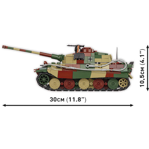 Panzer VI Ausf.B King Tiger 1/35 Building Block Model - 802  Cobi Block (3113) Alt Image 5