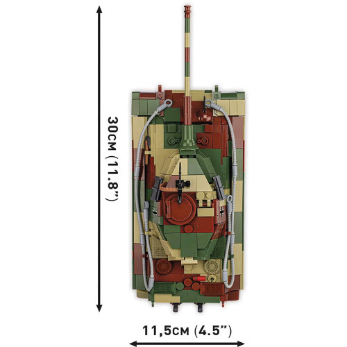 Panzer VI Ausf.B King Tiger 1/35 Building Block Model - 802  Cobi Block (3113) Alt Image 6