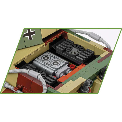 Panzer VI Ausf.B King Tiger 1/35 Building Block Model - 802  Cobi Block (3113) Alt Image 8