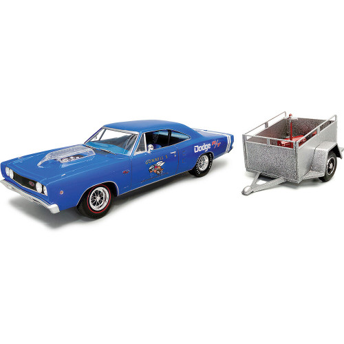 1968 Dodge Coronet Hardtop w/Trailer 1/25 Kit MPC MODELS (MPC975) Alt Image 1