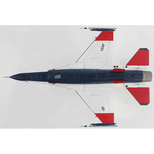 X-62A VISTA 1/72 Die Cast Model - HA38042 USAF Test Pilot School (w/2 x ACMI pod + 1 center fuel tank) Alt Image 4