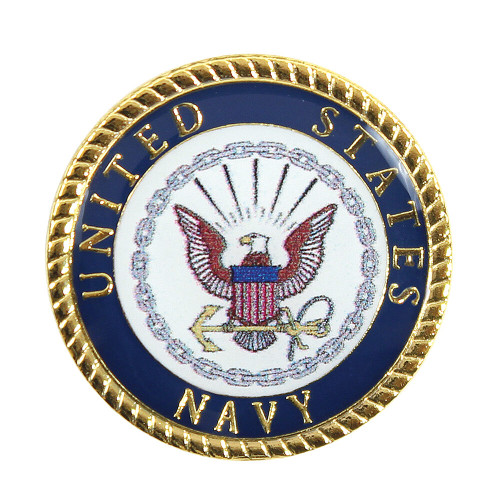 U.S. Navy Circle Lapel Pin  HP1946 Main Image