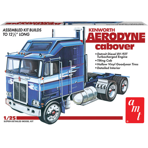 Kenworth Aerodyne Cabover 1/25 Kit AMT Models (AMT1463) Main Image