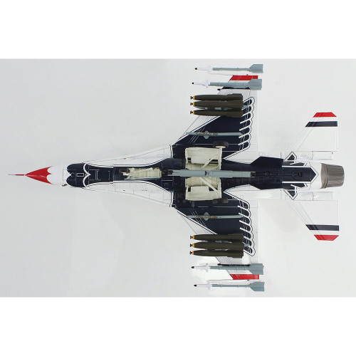 F-16C Fighting Falcon 1/72 Die Cast Model - HA38044 Thunderbirds No.10 USAF 1988 Alt Image 4